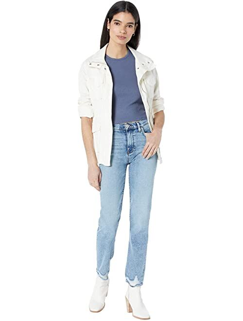 Hudson Jeans Nico Mid-Rise Straight Ankle in Superstar
