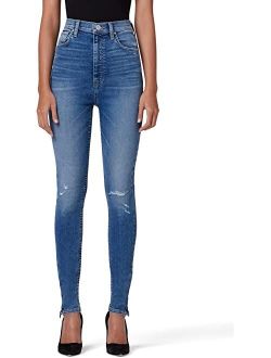 Jeans Centerfold Ext. High-Rise Super Skinny Ankle in Blue Dust