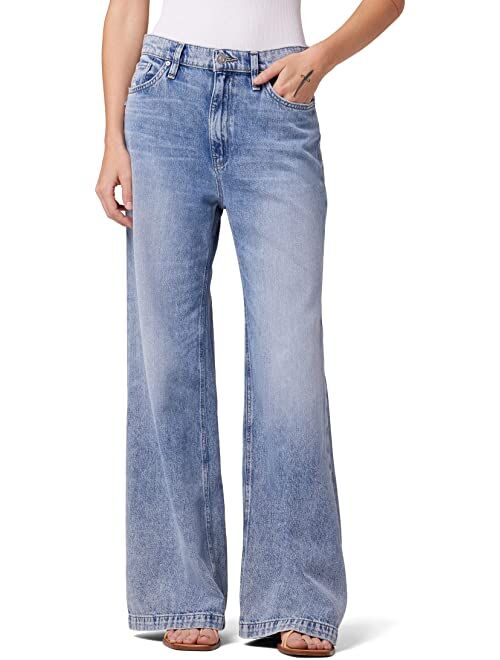 Hudson Jeans Jodie High Loose Wide Leg in Young at Heart