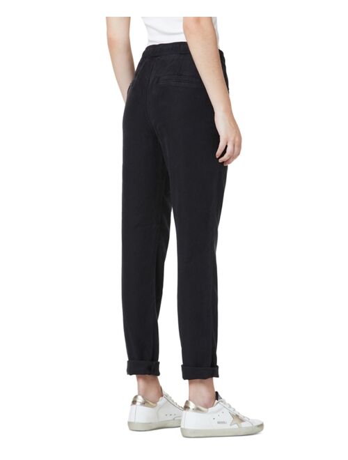 Hudson Jeans Roll-Cuff Drawstring Pants