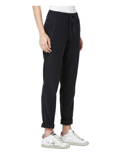 Hudson Jeans Roll-Cuff Drawstring Pants