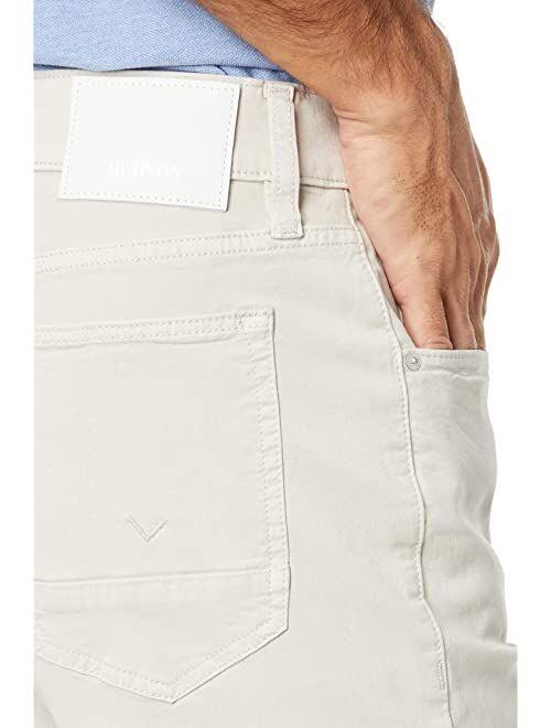 Hudson Jeans Blake Slim Straight Zip Fly in Light Ash