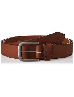Men's B75397 Genuine Brown Leather Belt
