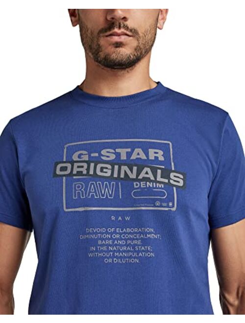 G-Star Raw Men's Originals Logo Graphic T-Shirt