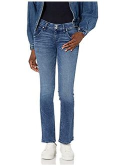 Women's Beth Mid Rise, Petite Baby Bootcut Jean with Back Flap Pockets Rp