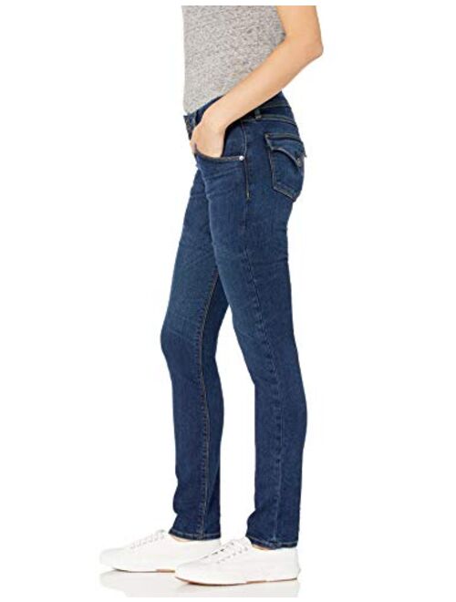 HUDSON Women's Collin Super Model Skinny Jean, Long Length Inseam, with Back Flap Pockets Rp