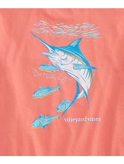 vineyard vines Men's Short-Sleeve Underwater Painted Marlin T-Shirt