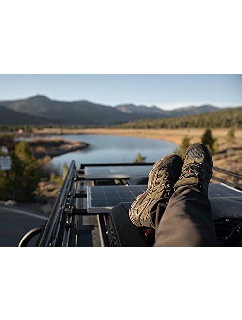 ROCKROOSTER Newland Hiking Boot for Men, Comfortable Shock Absorption Boots, Waterproof Non-Slip Outdoor Mountaineering Boots, Ankle Support, Anti-Fatigue