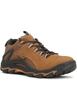 Farland Waterproof Hiking Shoes for Men, 4" Non-Slip Outdoor Trekking Shoes, Anti-Fatigue, Comfortable (KS252 KS253)