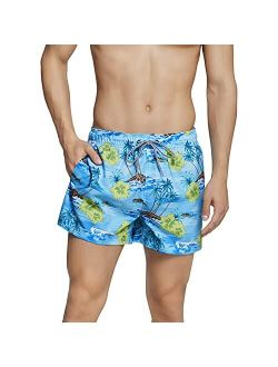 Men's Swim Trunk Short Length Redondo Printed