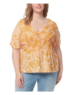 Trendy Plus Petra Button-Front Top