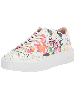 Lonnia Magnolia Print Sneakers