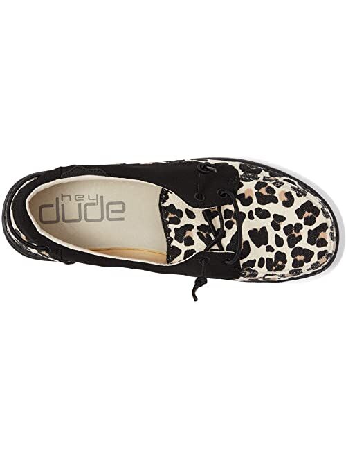Hey Dude Laila Slide-on style with lace-up Shoes
