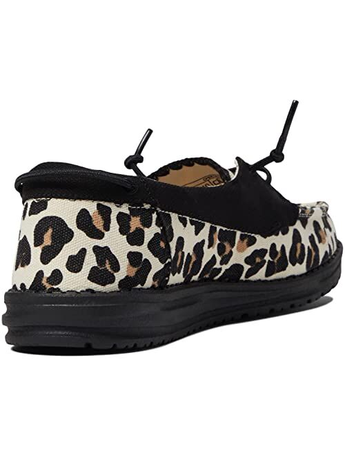 Hey Dude Laila Slide-on style with lace-up Shoes