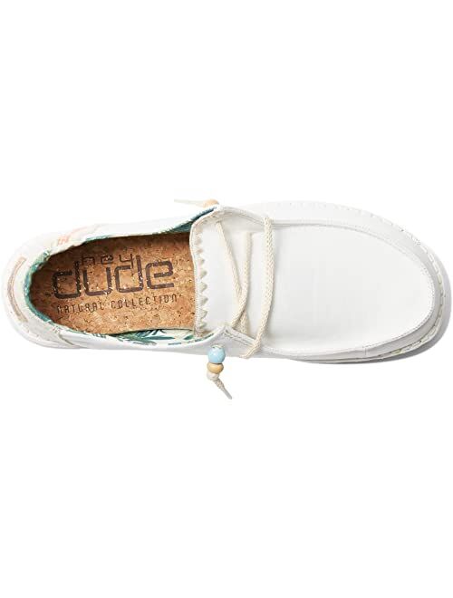 Hey Dude Wendy Natural Low Ankle Shoes