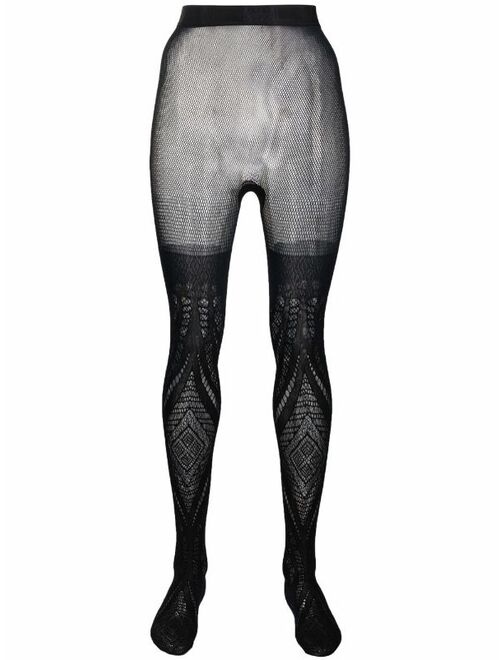 Wolford Ajouré fishnet tights For Women