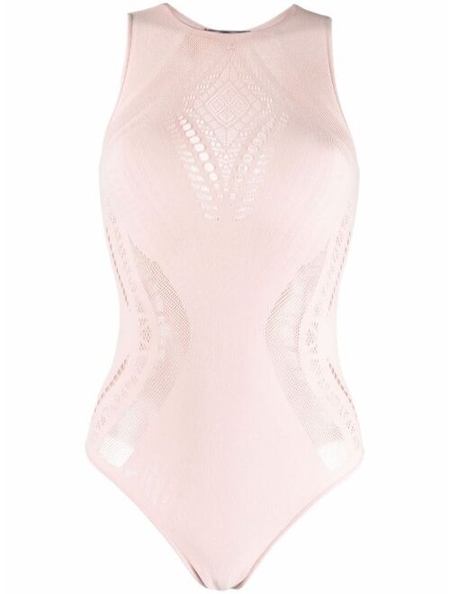 Wolford Ajouré net bodysuit For Women