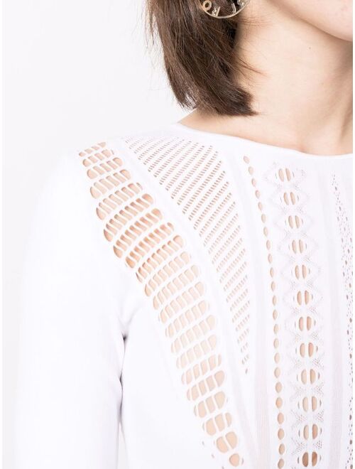 Wolford Ajouré Net mid-length Crochet Dress For Women