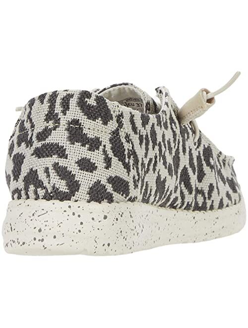 Hey Dude Wendy Woven Leopard Shoes
