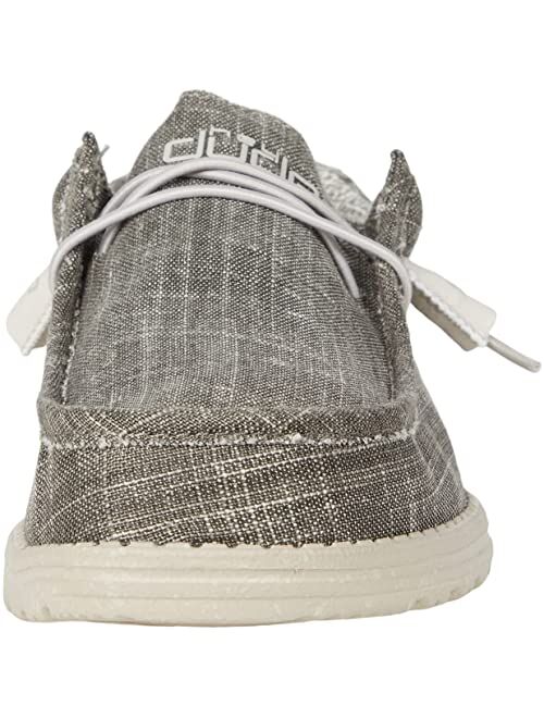 Hey Dude Wally Knit Lace-up Construction Low-top Shoes