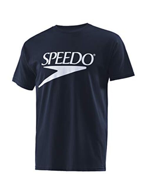 Speedo Women's T-Shirt Short Sleeve Crew Neck Vintage
