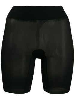 sheer seamless shorts For Women