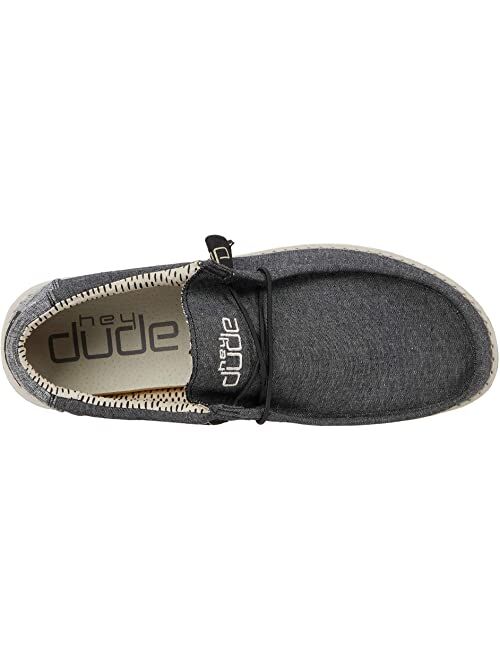 Hey Dude Wally Chambray Stretchable Fabric Ultra-light Shoes