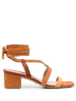 Soiree 50 ankle-tie sandals