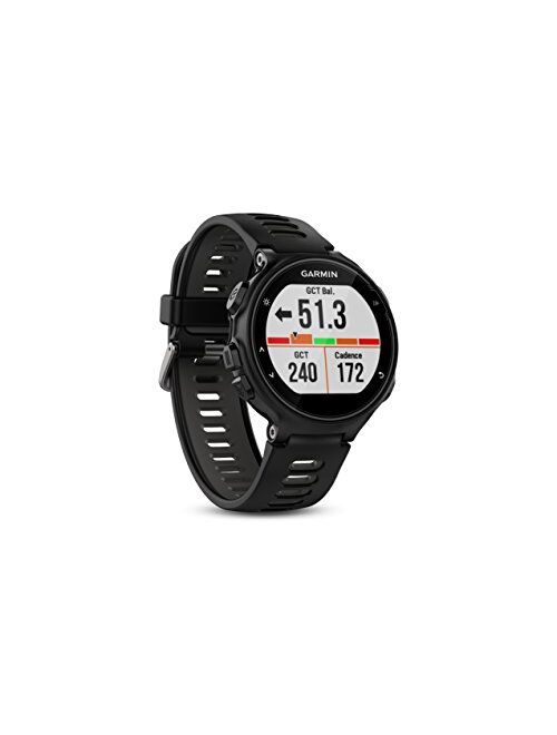Garmin Forerunner 735XT, Multisport GPS Running Watch With Heart Rate, Black/Gray