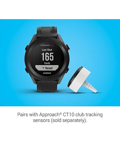 Garmin Approach S12, Easy-to-Use GPS Golf Watch, 42k+ Preloaded Courses, Black, 010-02472-00