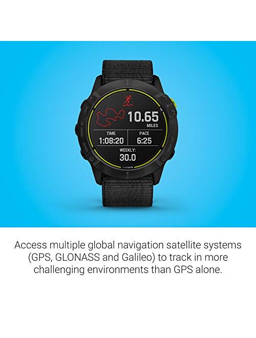 Garmin Enduro, Ultraperformance Multisport GPS Watch with Solar Charging Capabilities, Battery Life Up to 80 Hours in GPS Mode