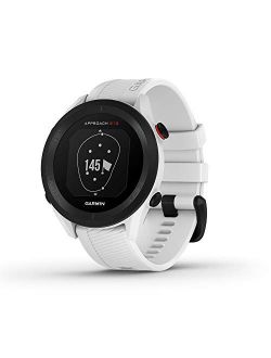 Approach S12, Easy-to-Use GPS Golf Watch, 42k  Preloaded Courses, White, 010-02472-02