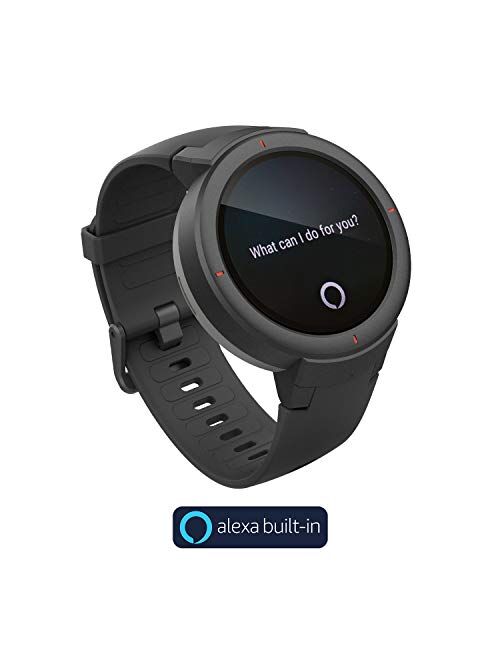 Amazfit Verge Lite by Huami with 20-Day Battery Life,24/7 Heart Rate and Acticity Tracking 1.3 Inch AMOLED Touchscreen IP68, US Service and Warranty