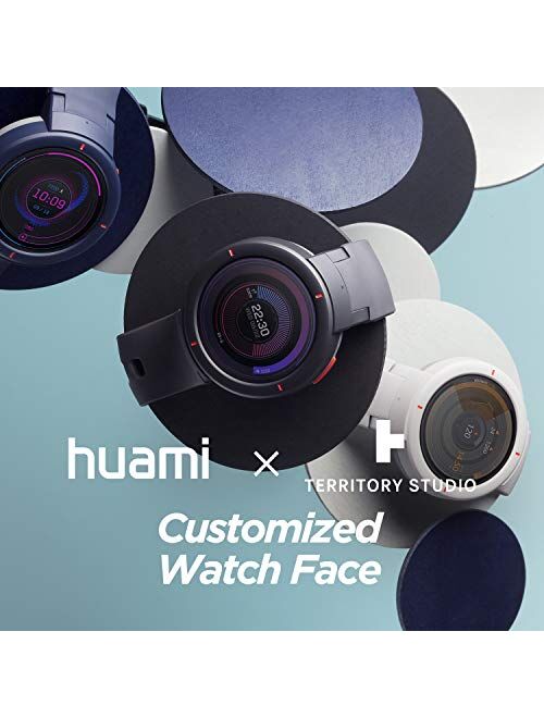 Amazfit Verge Lite by Huami with 20-Day Battery Life,24/7 Heart Rate and Acticity Tracking 1.3 Inch AMOLED Touchscreen IP68, US Service and Warranty