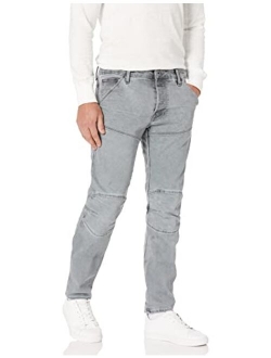 Men's 3D Slim Fit Jean in Intor Black Stretch Denim Jean
