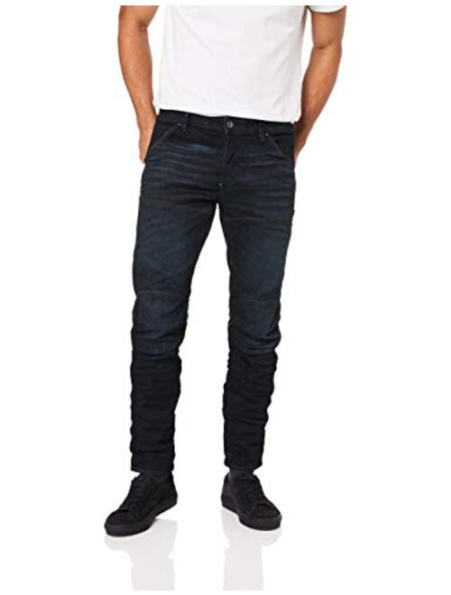 G-Star Raw Men's 3D Slim Fit Jean in Intor Black Stretch Denim Jean