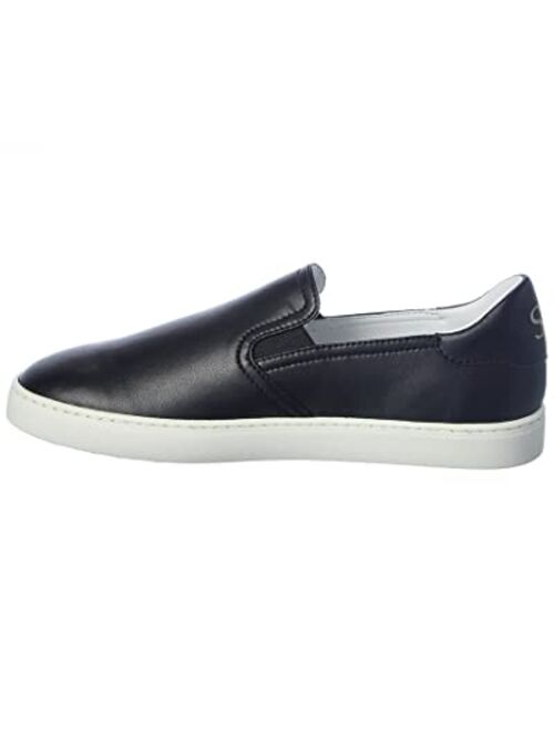 Stuart Weitzman Daryl Leather Slip-On Sneaker