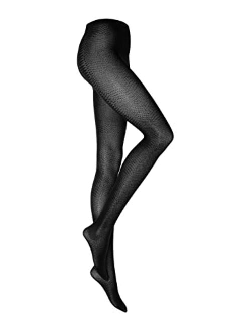 WOLFORD Croco Jacquard Tights For Women
