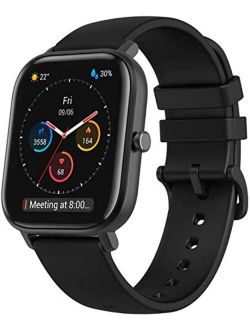 Amazfit GTS Smart Watch with 1.65 " AMOLED Display, Fitness Tracker with Heart Rate, Sleep Monitor, Sports Watch with 12 Sports Modes, GPS, 14 Days Battery Life, Pedomete