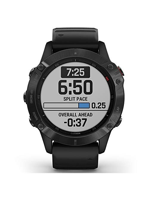 Garmin Fenix 6 Multisport GPS Smartwatch Bundle with Fenix 6 Screen Protector