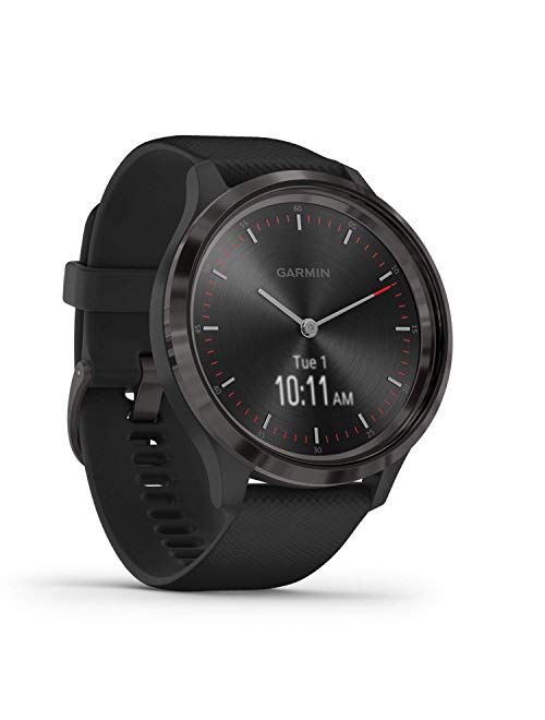 Garmin Vivomove 3S, Hybrid Smartwatch with Real Watch Hands and Hidden Touchscreen Display