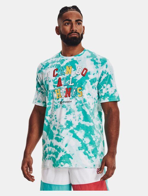 Under Armour Men's Curry ICDAT Printed Short Sleeve