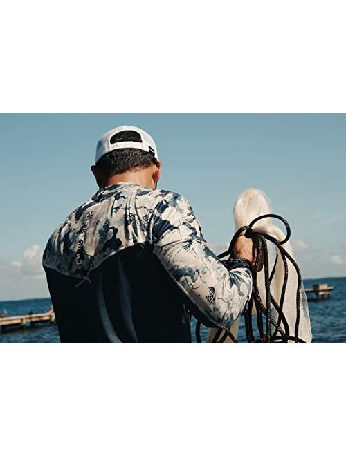 HUK Men's Icon X Camo Long Sleeve Performance Fishing Shirt