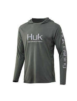 Men's Icon X Hoodie | Long-Sleeve Performance Shirt with UPF 30  Sun Protection