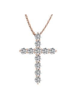 1 Carat 14K Gold Cross Value Collection