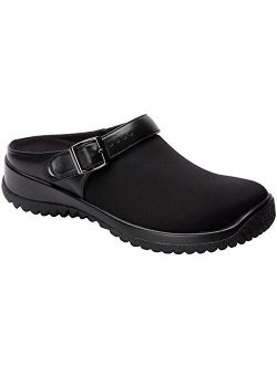 Drew Shoes Savannah 17100 Women's Casual Clog Canvas Buckle