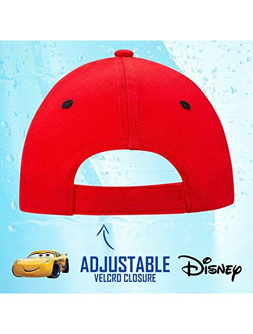 Disney Boys Lightning McQueen Cars Baseball Cap - Age 2-4