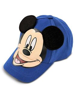 Mickey Mouse Baseball Cap with 3D Mickey Ears (Toddler/Little Boys)