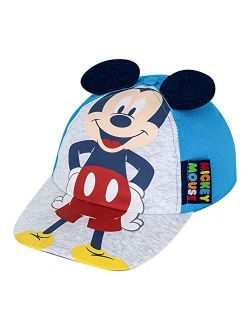 Mickey Mouse Toddler Boys Cotton Baseball Cap Age 2-5
