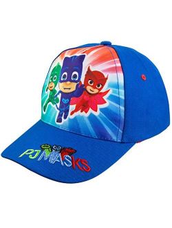 PJ Masks Boys' Blue Baseball Cap - Size Toddler Age 2-5